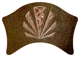 DABAN-602-BZ-SH-BR Bronze Sunburst Shimmer Brown